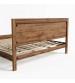 Toffee Bed with Natural Timber Look Finish